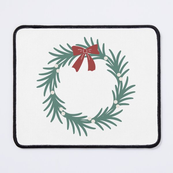 Item preview, christmas wreath designed and sold by Pinkbrushco.
