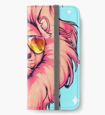 Sommerlöwe iPhone Flip-Case/Hülle/Klebefolie