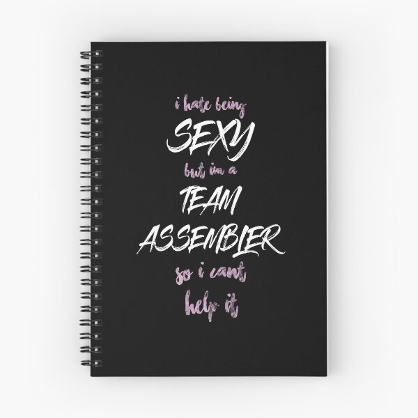 Aperçu de l'œuvre Être assembleur d'équipe sexy créée et vendue par NerdTee.