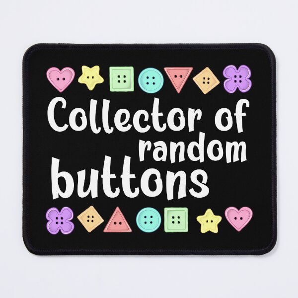 Item preview, Collector of random buttons designed and sold by EvergreenWhimsy.