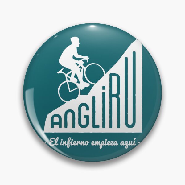 Item preview, Angliru climb _quot_El infierno empieza aquí_quot_ cycling Vuelta España   designed and sold by MoniqueNorris.
