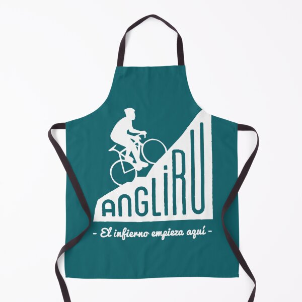 Item preview, Angliru climb _quot_El infierno empieza aquí_quot_ cycling Vuelta España   designed and sold by MoniqueNorris.