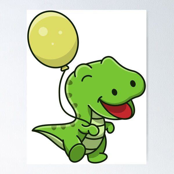 Item preview, cute t rex designed and sold by AndhndStd.