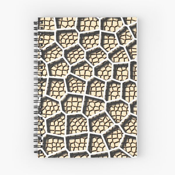 Item preview, Voronoi Diagram - Layered Light Skin Tone designed and sold by Jenny Zhang.