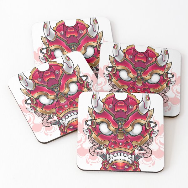 Item preview, Red oni robot designed and sold by Bayuktx.