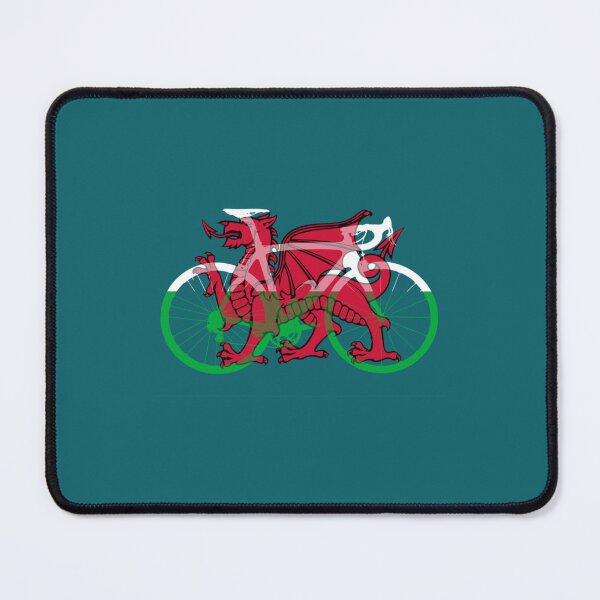 Item preview, Bike Flag Wales (Big) v2 designed and sold by MoniqueNorris.
