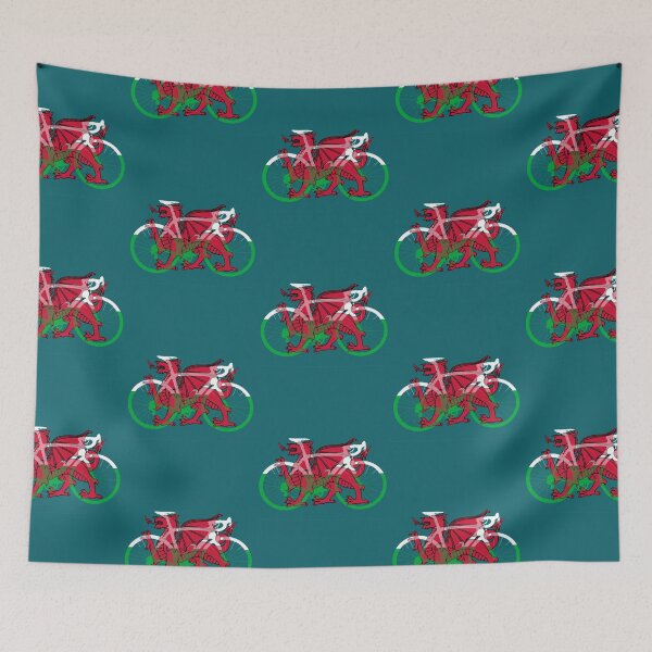Item preview, Bike Flag Wales (Big) v2   designed and sold by MoniqueNorris.