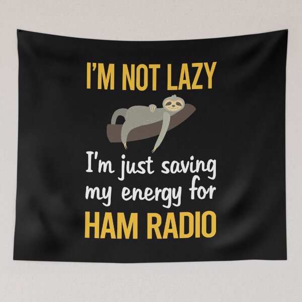 Item preview, Ahorro de energía Radioaficionado Radioaficionado designed and sold by Dividestore.
