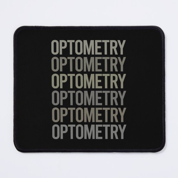 Item preview, Gray Text Art Optometry Optometrist designed and sold by TartSpiderWeb.