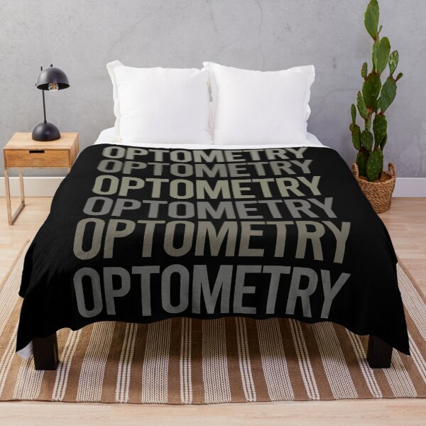 Item preview, Gray Text Art Optometry Optometrist designed and sold by TartSpiderWeb.