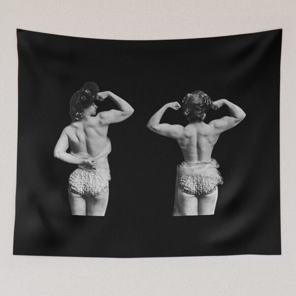 Item preview, Vintage Women Strong Weight Lifters  designed and sold by TeeKid.