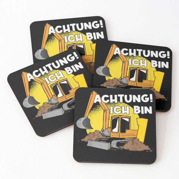 Item preview, Achtung Ich Bin 1 Construction Vehicle Costume Birthday Boys designed and sold by Milanewman.