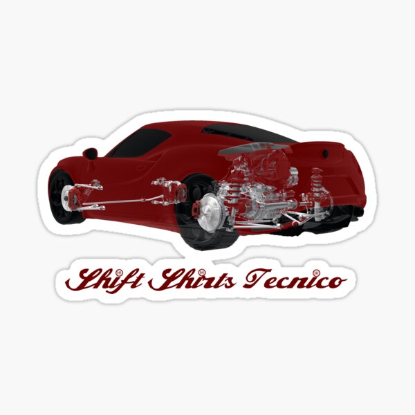 Carbon Tub - Alfa Romeo 4C Inspired Sticker