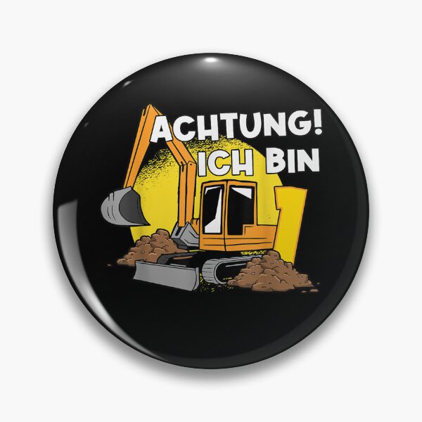 Item preview, Achtung Ich Bin 1 Construction Vehicle Costume Birthday Boys designed and sold by Milanewman.