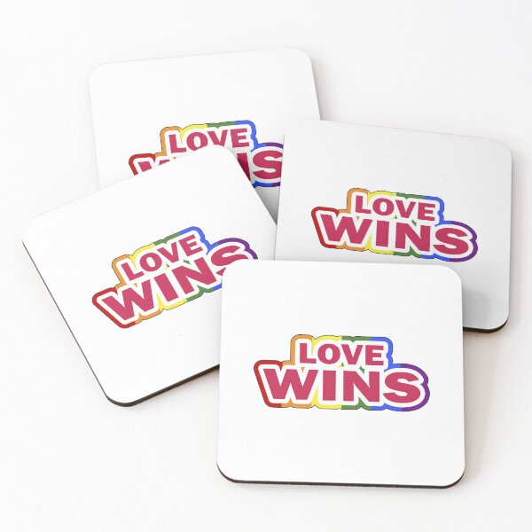 Item preview, Love Wins LGBT designed and sold by LGBT-Art-Design.