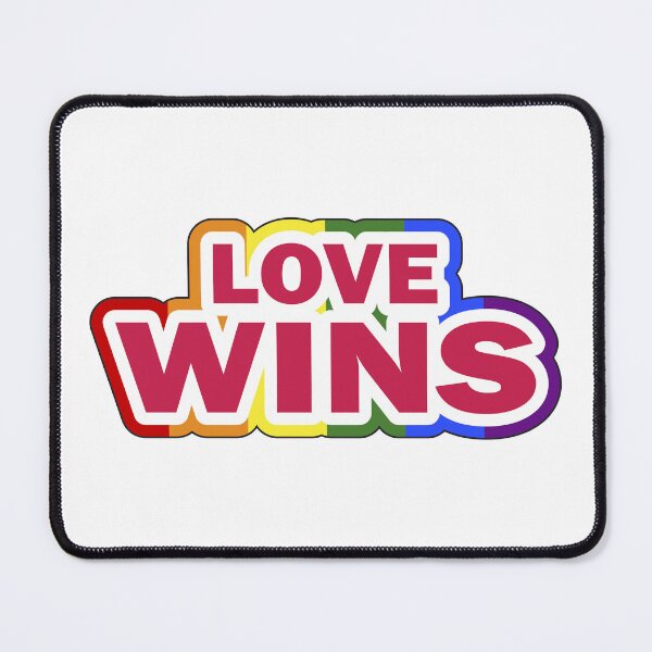 Item preview, Love Wins LGBT designed and sold by LGBT-Art-Design.