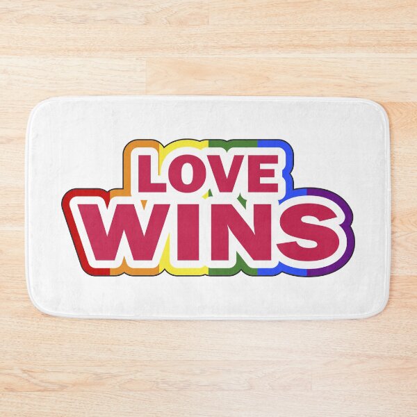Item preview, Love Wins LGBT designed and sold by LGBT-Art-Design.