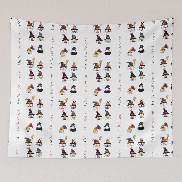 Item preview, Halloween Gnomes Pack, design cute gnome in Halloween day Doodle cartoon style designed and sold by graphic-genie.