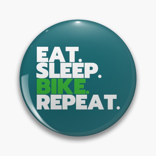 Item preview, Eat Sleep BIKE Repeat   designed and sold by MoniqueNorris.