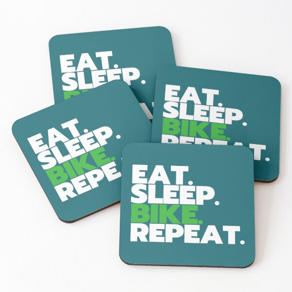 Item preview, Eat Sleep BIKE Repeat   designed and sold by MoniqueNorris.