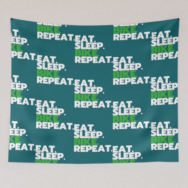 Item preview, Eat Sleep BIKE Repeat   designed and sold by MoniqueNorris.