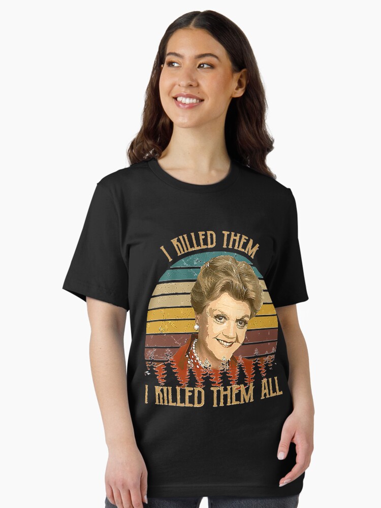 Thumbnail 2 of 7, Essential T-Shirt, Vintage Murder She Wrote I Killed Them I Killed Them designed and sold by Matthewberss.