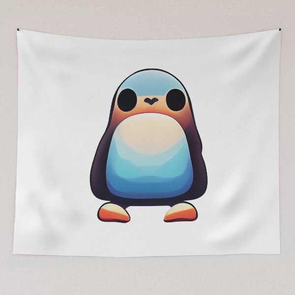 Item preview, Penguin emoji emoticon  - Created by Artificial Intelligence designed and sold by Created-by-AI.