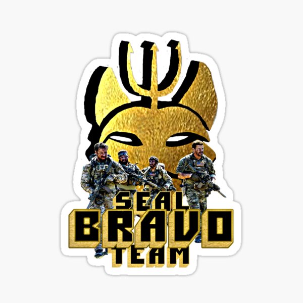 " BLACK GOLD BRAVO SEAL TEAM" Sticker for Sale by coffeecountyjim