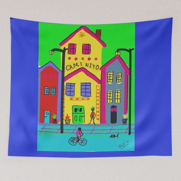 Item preview, Beautiful bright Design Of House designed and sold by starfishstuff.