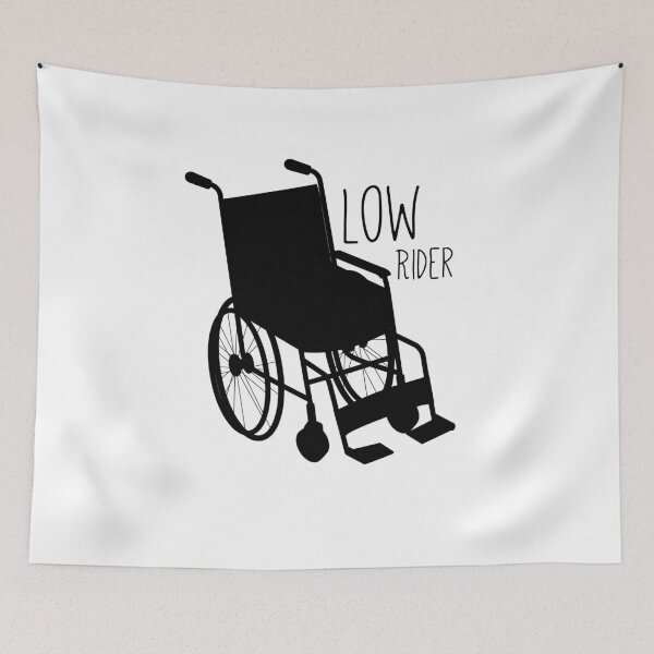 Item preview, Disability Awareness Love Wheelchair  Funny Low Rider designed and sold by miracletee.