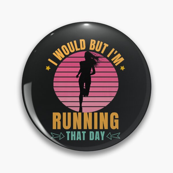 Item preview, 4.I Would But I'm Running That Day Funny Running Retro Graphic  designed and sold by JavieAlonso.