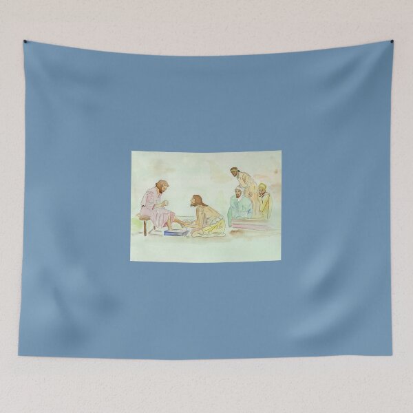 Item preview, Jesus Washes the Apostles Feet designed and sold by Anne Gitto.