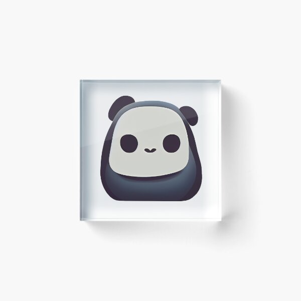 Item preview, Panda emoji emoticon  - Created by Artificial Intelligence designed and sold by Created-by-AI.