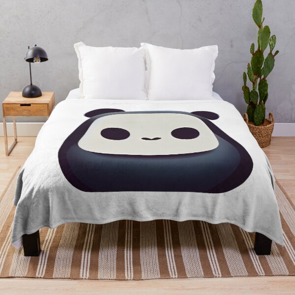 Item preview, Panda emoji emoticon - Created by Artificial Intelligence designed and sold by Created-by-AI.
