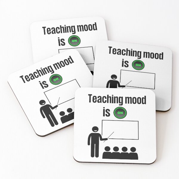 Item preview, teaching mood is on designed and sold by ArtistLibrary.