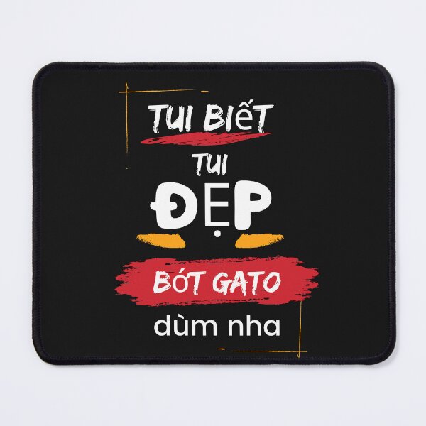 Item preview, "I know I'm pretty, don't jealous me" in Vietnamese slangs designed and sold by Vietnam and Beyond.