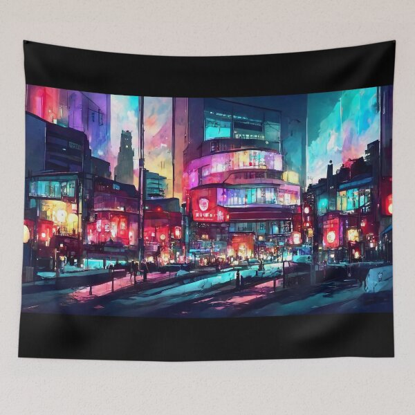 Item preview, City Scape Night Life Lights designed and sold by Rain-Check.