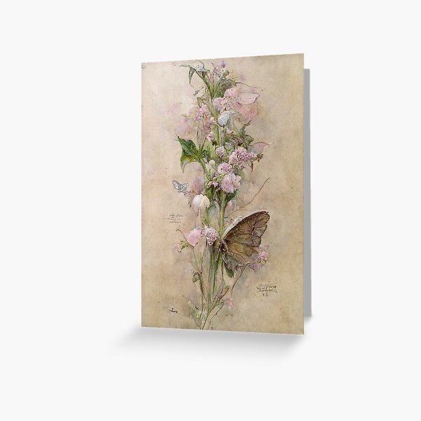 Item preview, Fantasy Flowers With Butterfly designed and sold by faemcnally.