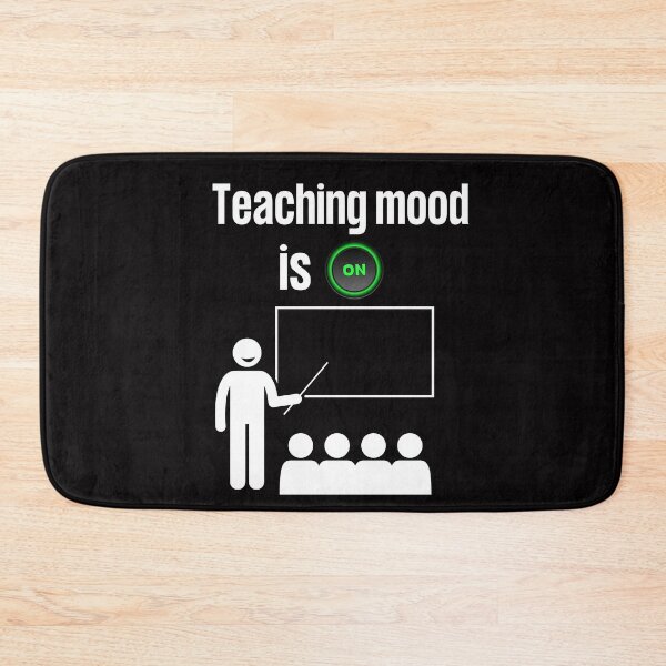 Item preview,  teaching mood is on designed and sold by ArtistLibrary.