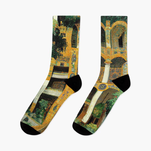 Item preview, Gustav Klimt Hanging Gardens of Babylon designed and sold by maniacfitness.