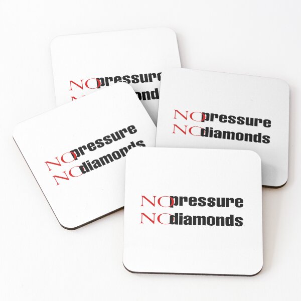 Item preview, No pressure no diamonds  designed and sold by Firstpharm.