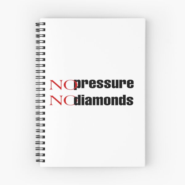 Item preview, No pressure no diamonds  designed and sold by Firstpharm.