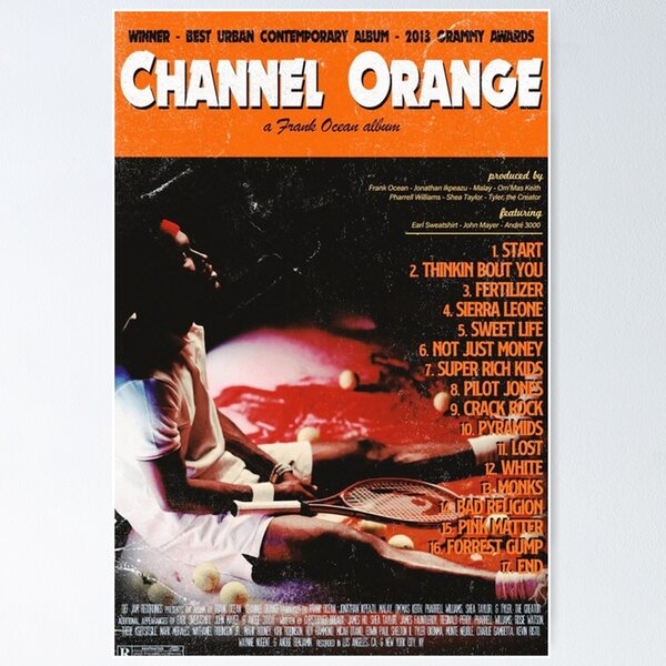 channel orange album Poster for Sale by crowdana
