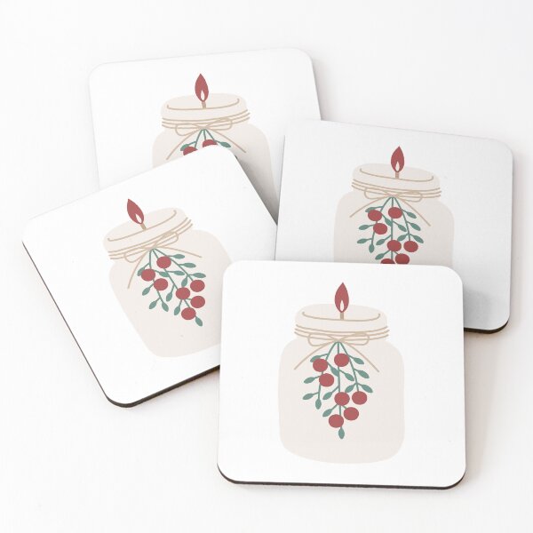 Item preview, christmas candle designed and sold by Pinkbrushco.