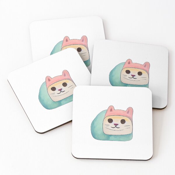 Item preview, Cat emoji emoticon  - Created by Artificial Intelligence designed and sold by Created-by-AI.