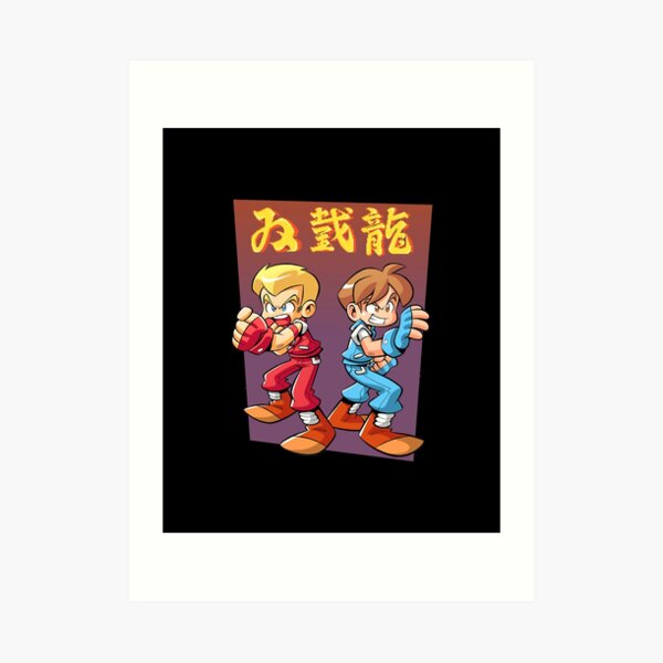 Double Dragon (Neo Geo Character Lineup) | Greeting Card