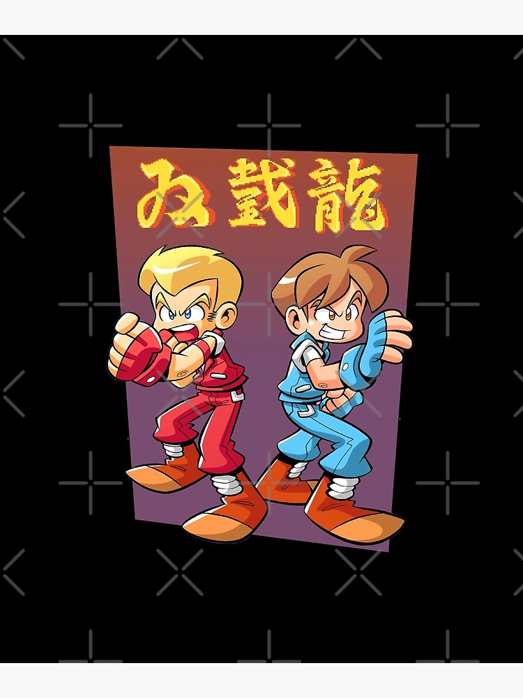 Double Dragon (Neo Geo Character Lineup) Photographic Print for Sale by  winscometjump