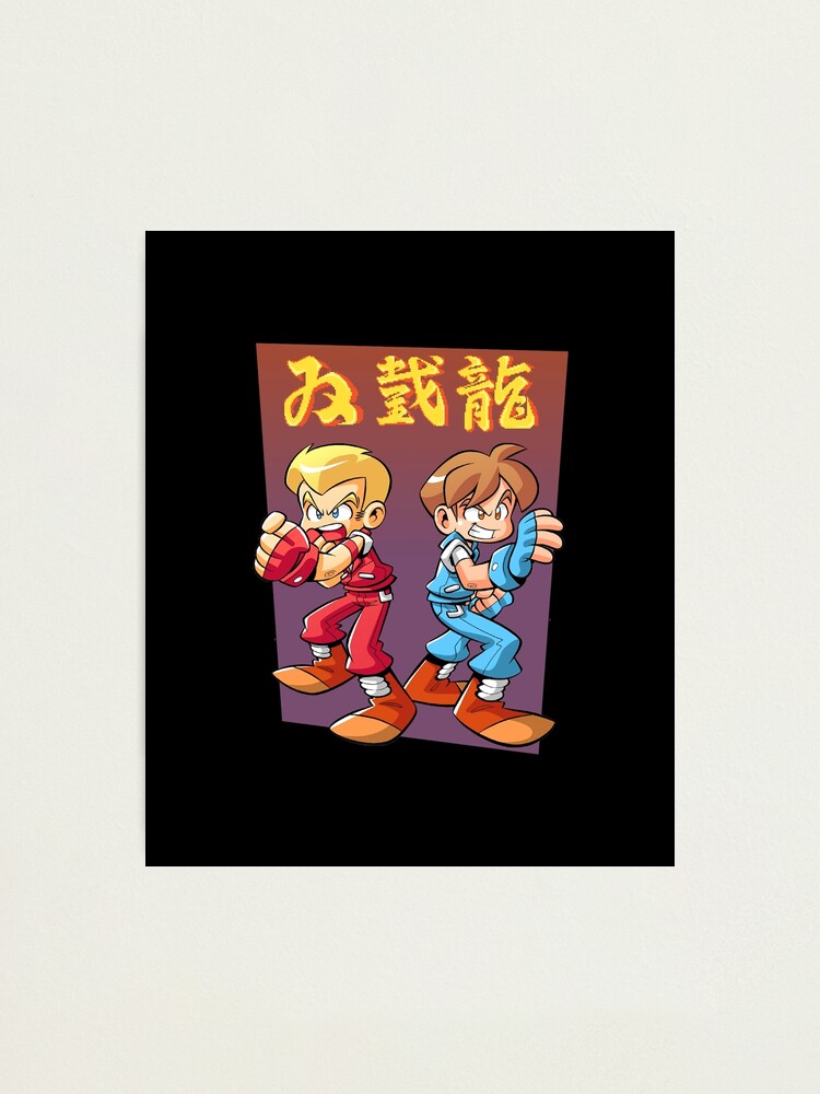 Double Dragon (Neo Geo Character Lineup) Photographic Print for Sale by  winscometjump