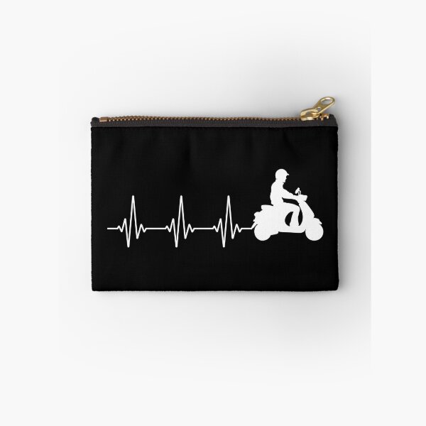 Item preview, Scooter Rider Scootering Motocicleta Pulso del latido del corazón designed and sold by CuteDesigns1.
