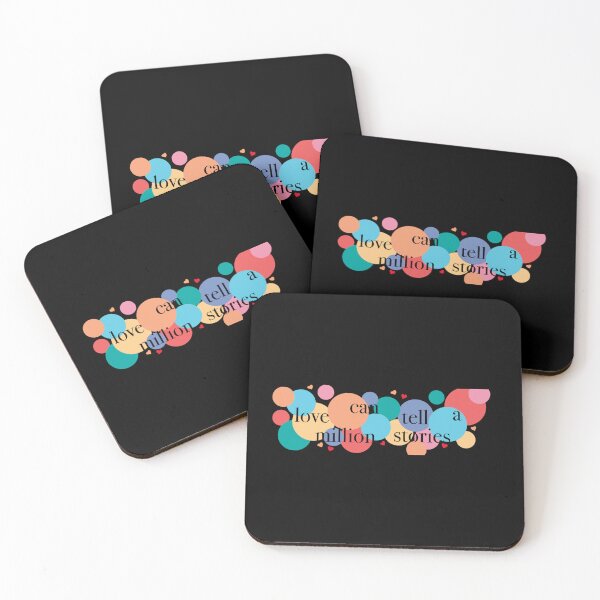 Item preview, Love Can Tell A Million Stories Falsettos Dots Sticker designed and sold by mchughbesenh.